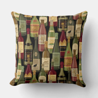Wine Bottles Cushion
