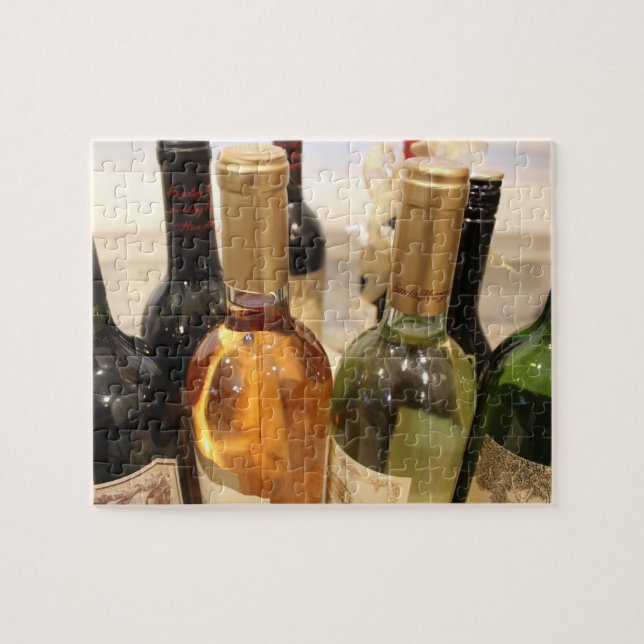 Wine Bottles for Wine Lovers Jigsaw Puzzle (Horizontal)