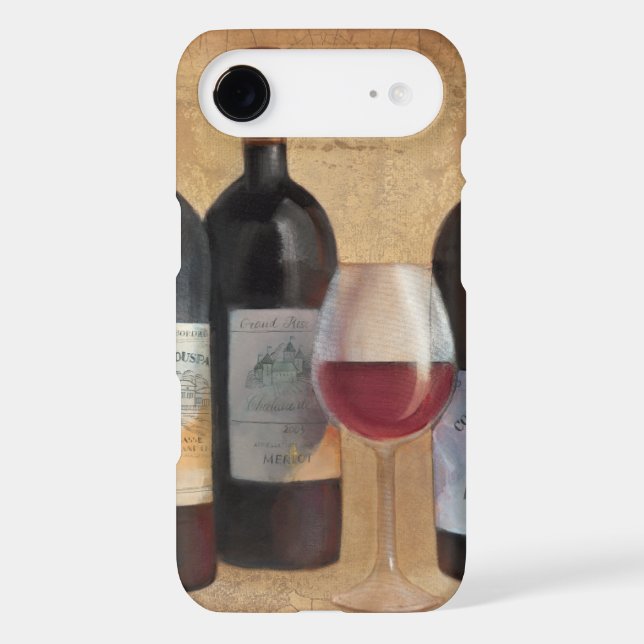 Wine Bottles with Glass Case-Mate iPhone Case (Back)