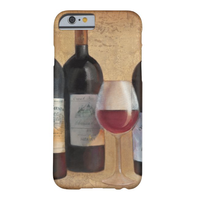 Wine Bottles with Glass Case-Mate iPhone Case (Back)