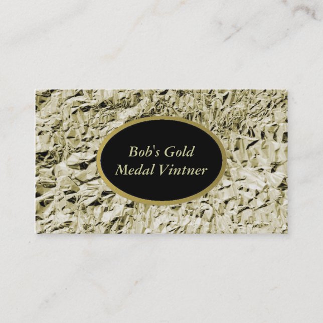 Wine Business Card (Front)