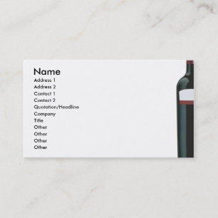 Wine Business Card