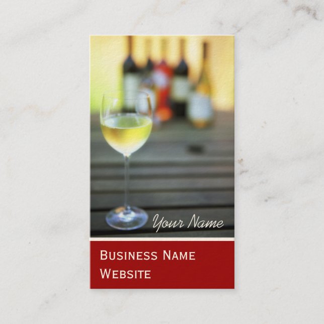 Wine Business Cards (Front)