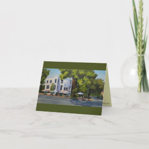 Wine & Butter Blank Card