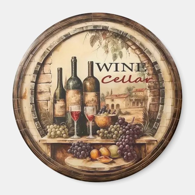 Wine Cellar Magnet (Front)
