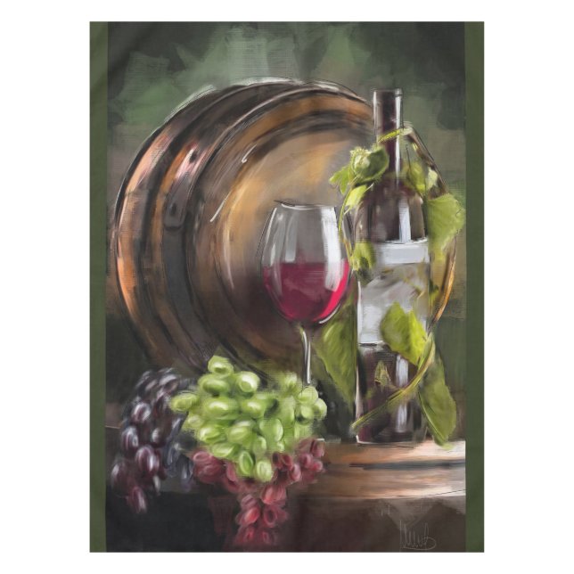 Wine Cellar Tablecloth (Front)
