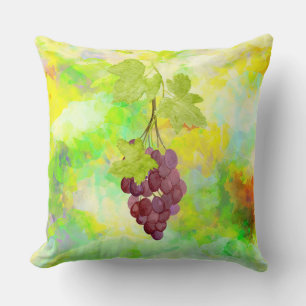*~* Wine Cellar Winery Grapes Vineyard Wine Cushion