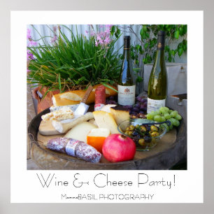 Wine & Cheese Party Poster! Poster