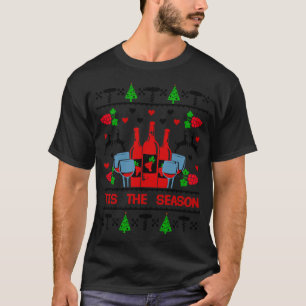 Wine Christmas Funny Wine Lover Christmas Gift 6 T-Shirt