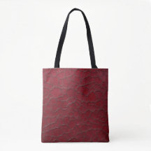 Wine Colour Cracked Leather Look