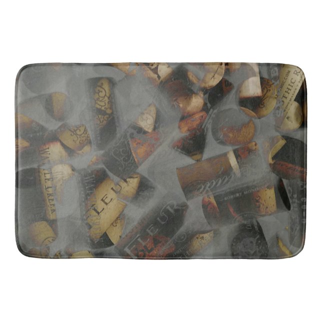 Wine Cork Dry Ice Bath Mat (Front)