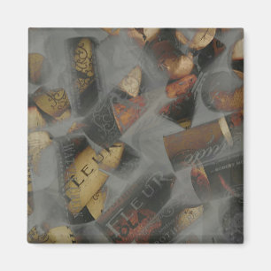 Wine Cork Dry Ice Magnet