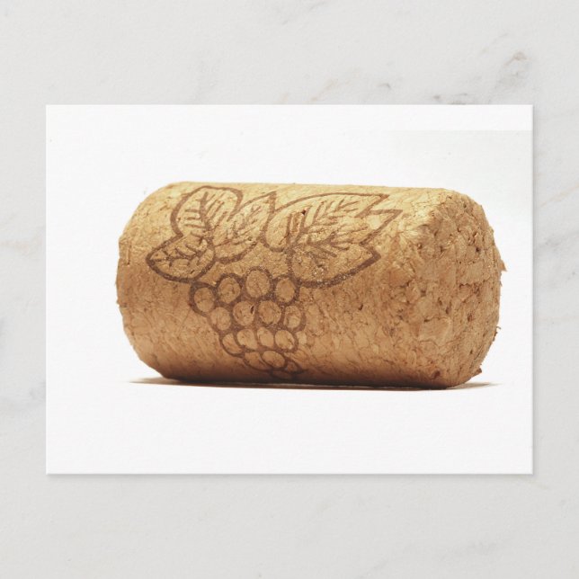 Wine Cork Postcard (Front)