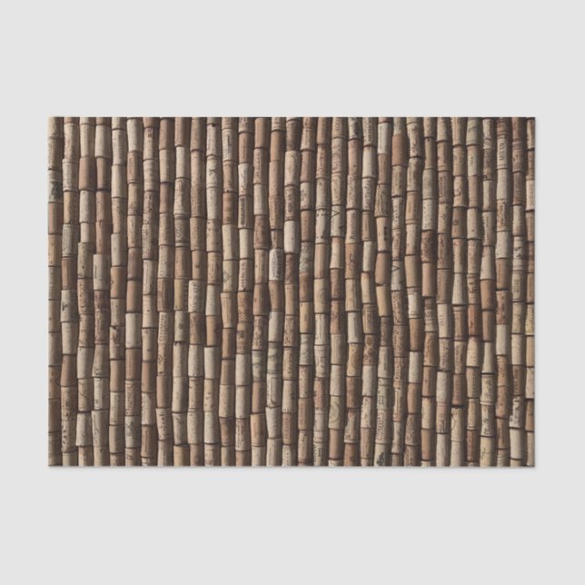 Wine Cork  Tissue Paper (Front)