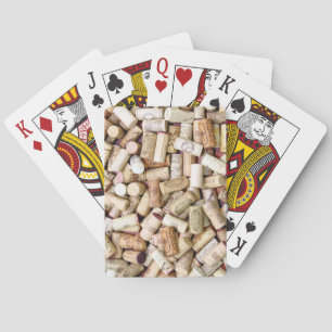 Wine Corks Bicycle Cards