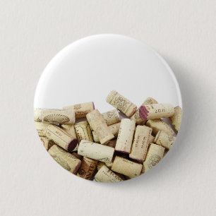 Wine Corks Button