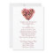 Wine Corks Heart Wedding Invitations
