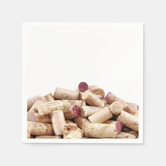 Wine Corks Napkins (Front)