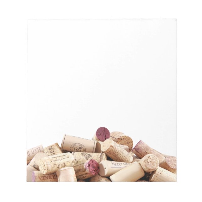 Wine Corks Notepad (Front)