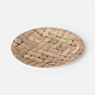 Wine Corks Paper Plates