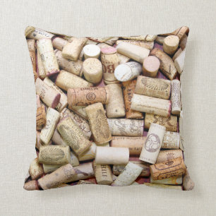 Wine Corks Pillow