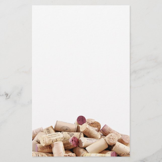 Wine Corks Stationery (Front)
