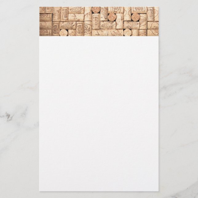 Wine Corks Stationery (Front)