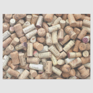 wine corks tissue paper