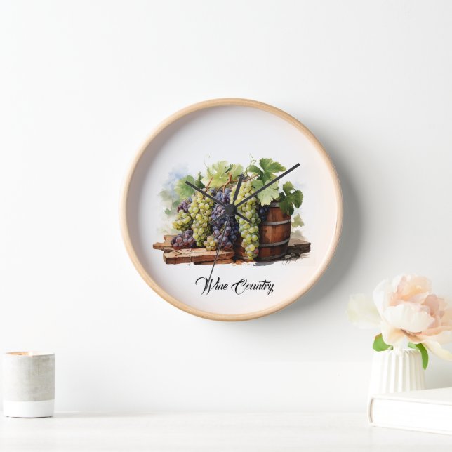 Wine Country Clock (Home)