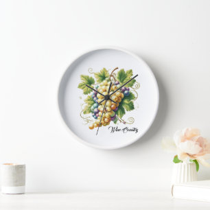 Wine Country Clock