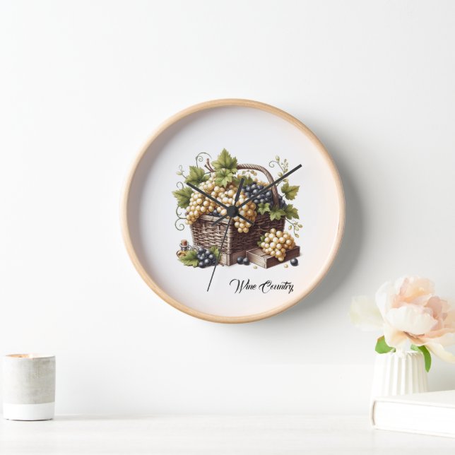 Wine Country Clock (Home)