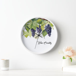 Wine Country Clock