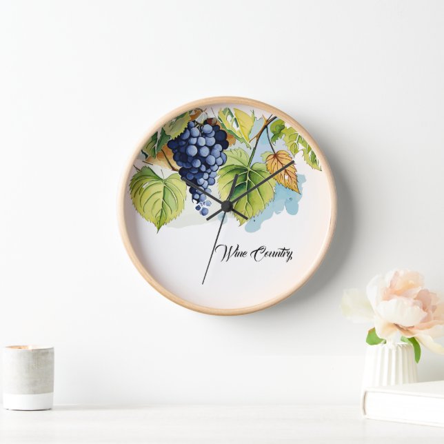Wine Country Clock (Home)