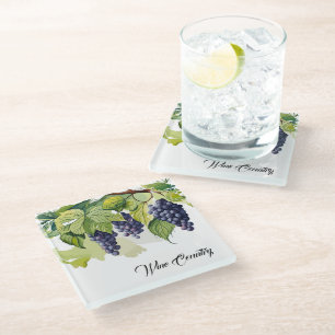 Wine Country Glass Coaster