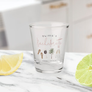 Wine Country Personalised Bachelorette Party Shot Glass