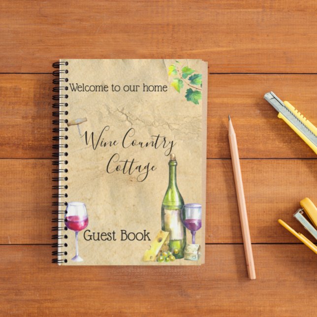 Wine Country Vacation Rental  Guest Book Winery (Creator Uploaded)