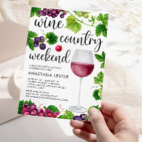 Wine Country Weekend Bachelorette Party