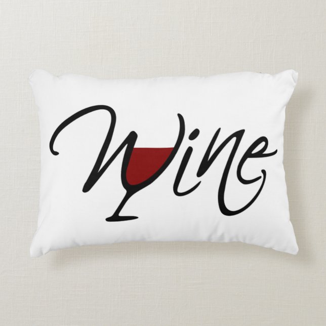WINE DECORATIVE CUSHION (Front)