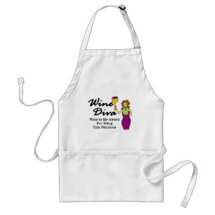 Wine Diva "Fabulous" Standard Apron