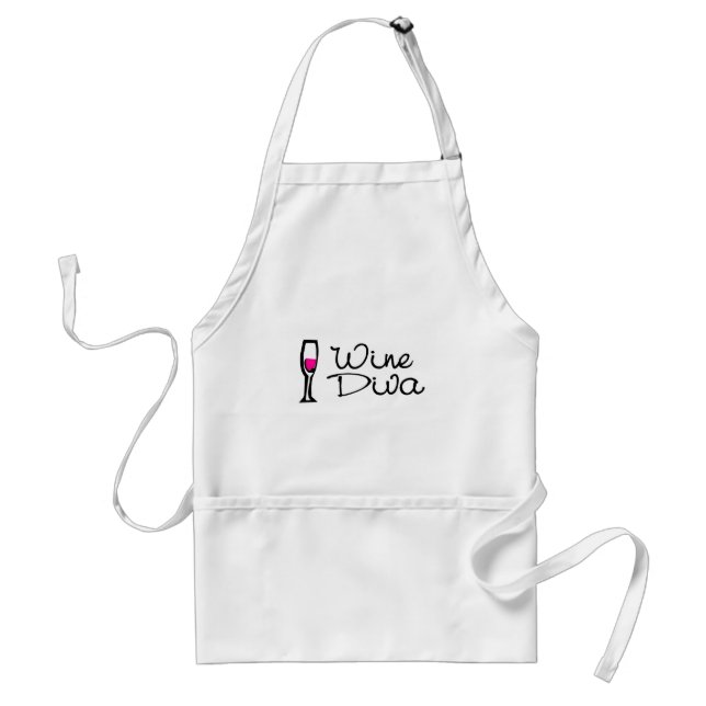Wine Diva Standard Apron (Front)
