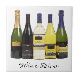 Wine Diva Tile Trivet