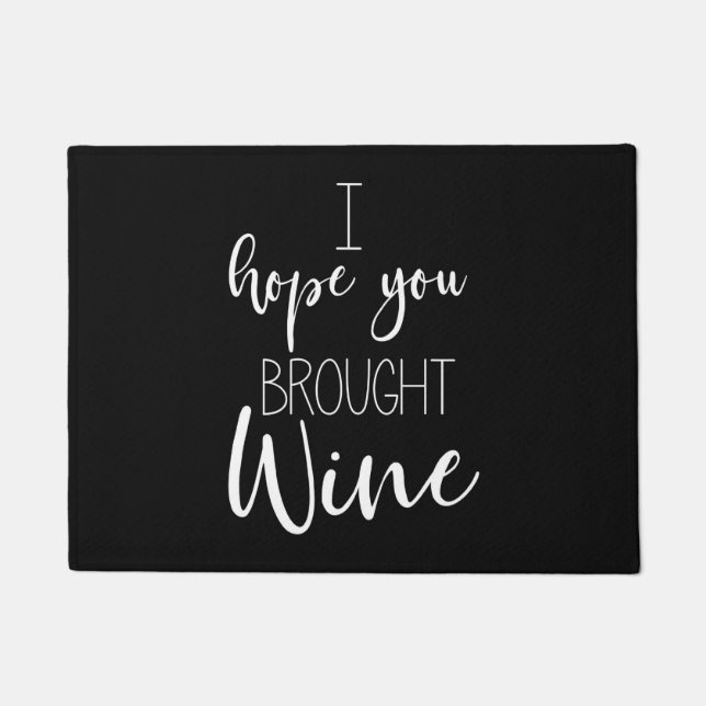 Wine Doormat (Front)