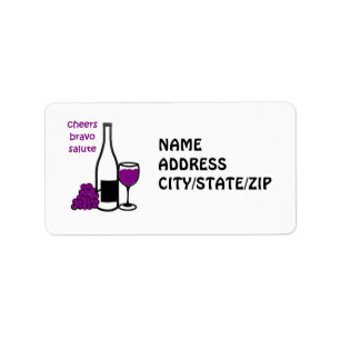 WINE ENTHUSIAST ADDRESS LABELS