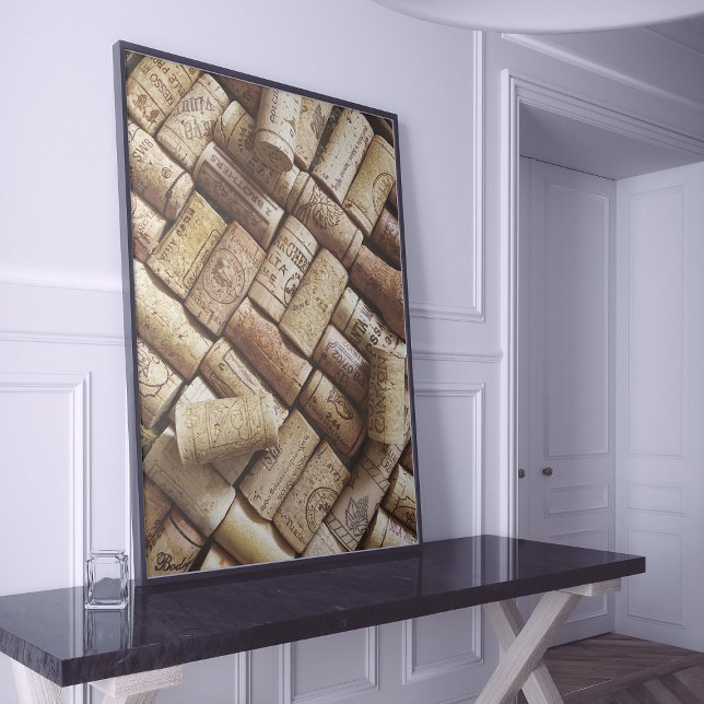 Wine Enthusiast Red and White Cork Collection Poster (Creator Uploaded)