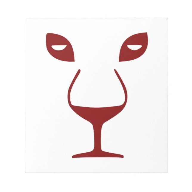 WINE FACE NOTEPAD (Front)