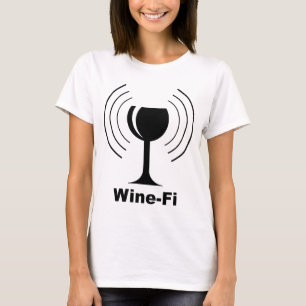 Wine-Fi Humour T-Shirt