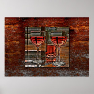 Wine For Two Poster