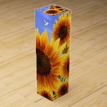 Wine Gift Box Sunflower<br><div class="desc">Wine Gift Box Something for everyone offers customised personalised wine gift box especially for that special moment with your loved ones. This uniquely designed gift box will impress your friends and family. While you are here already you may want to view other related bathroom items such as, shower curtain liners,...</div>