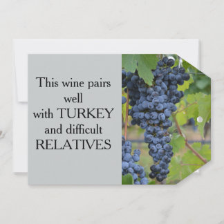 Wine Gift Tag