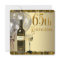 Wine Glass Bottle Gold 65th Birthday Party